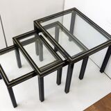 Pierre Vandel nesting tables 1970'
