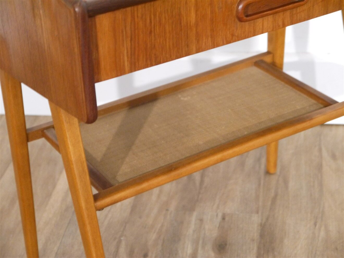 Vintage Scandinavian teak bedside 1960