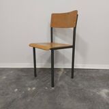 Chair, 1970s, Metal Green Frame