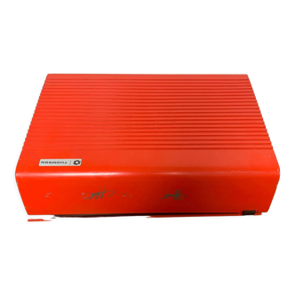 Tourne disque Thomson orange vintage