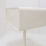 Side table/small bedside table Space Age Tulip Foot by Lusch Product - Germany 1970s