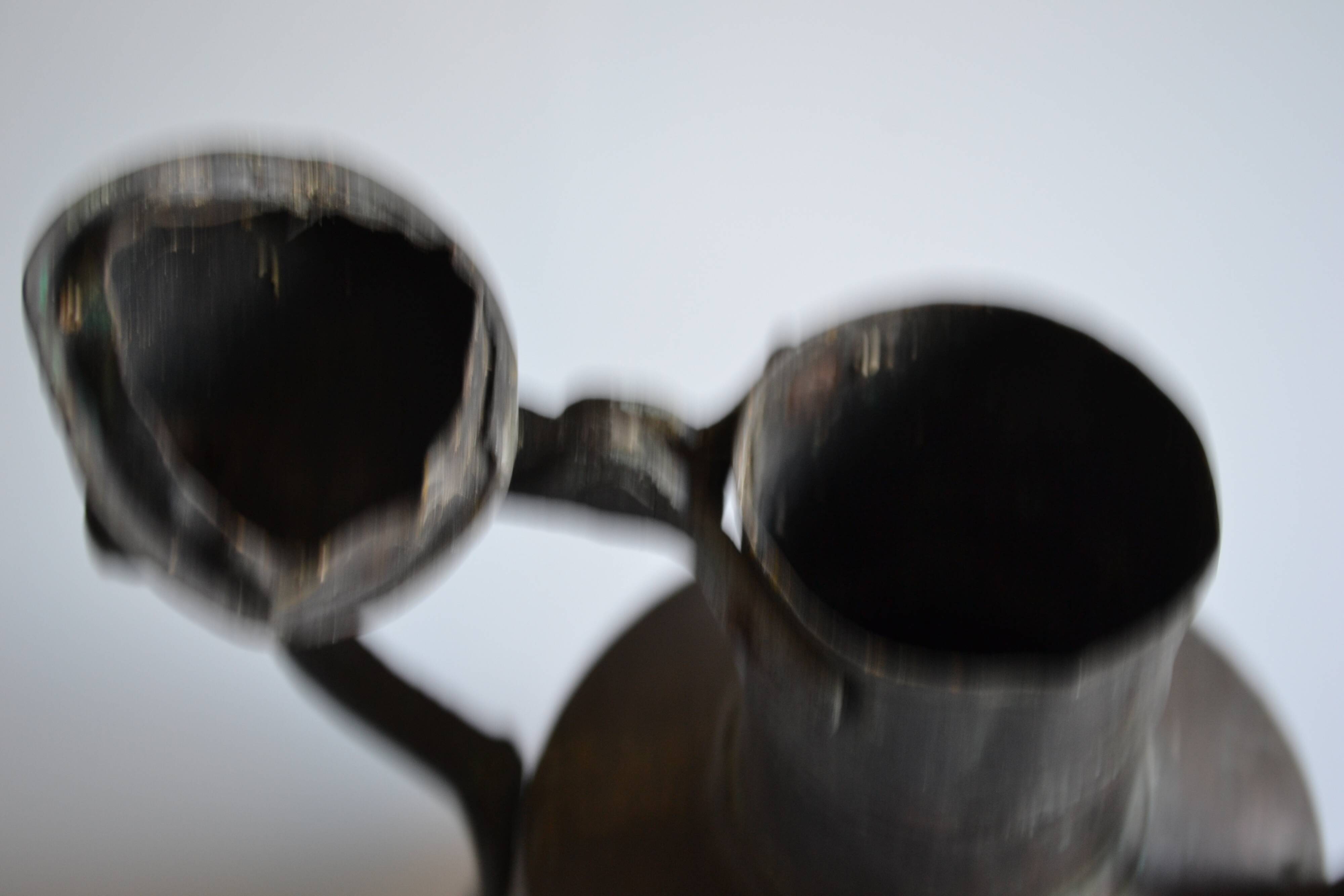 Ottoman copper jug Islamic Art 19th century