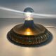 Simple flush lamp in brass, mid-century German design, 1960s, Germany.