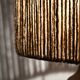 Rope and sandstone lamp