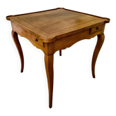 Table de jeux style Louis XV avec 4 tiroirs
