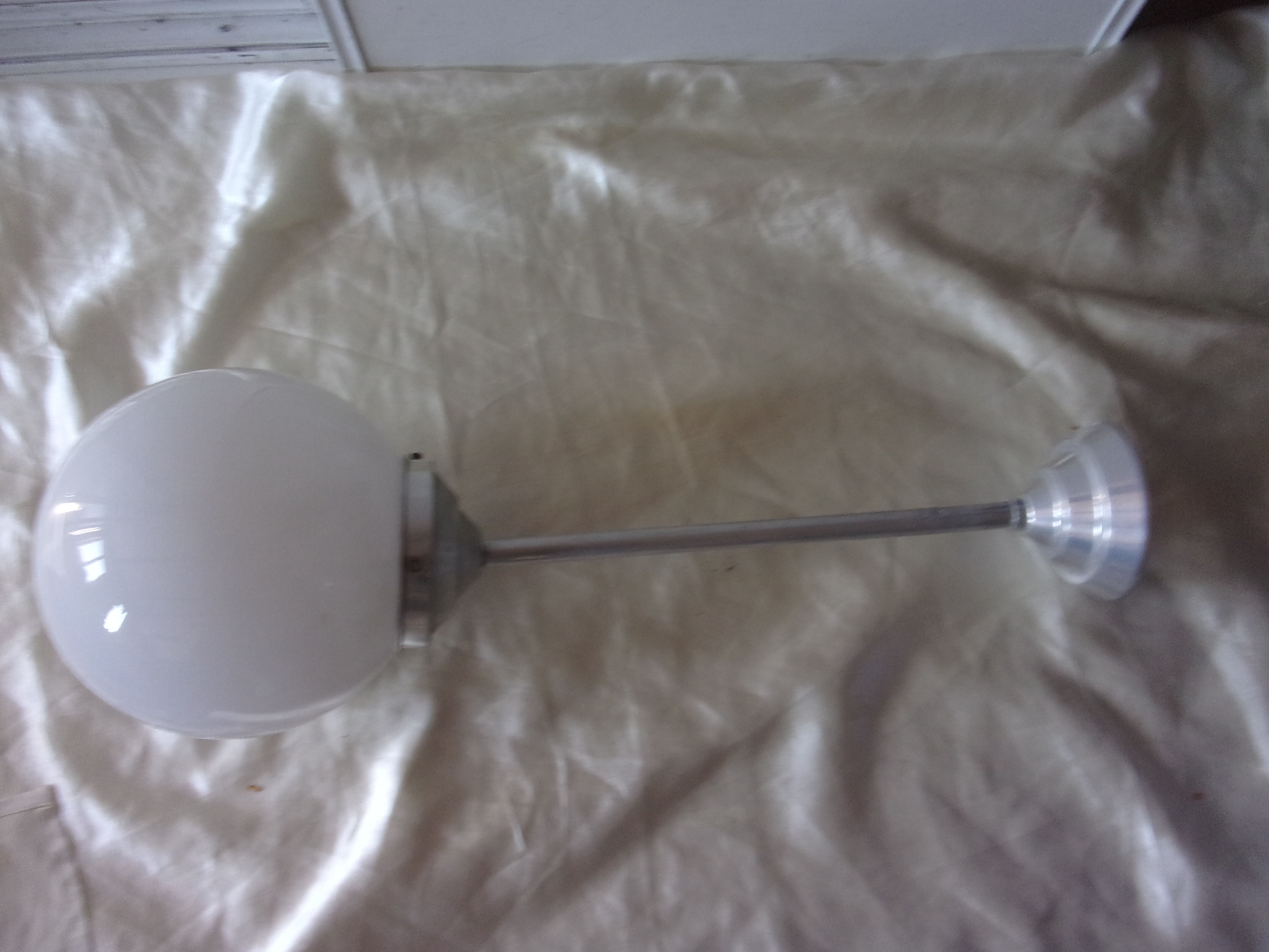 Opaline ball chandelier from the 60s and 70s