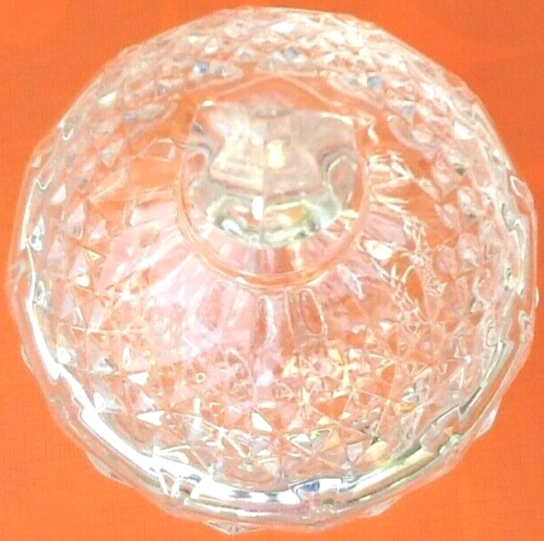 Crystal sugar bowl from Arques, Paris, 1970s