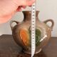 Vintage USSR Soviet Ceramic Amphora Handle Vase