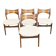 Ensemble de chaises par Erik Buch, années 1960