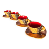Vallauris Grandjean-Jourdan large cups