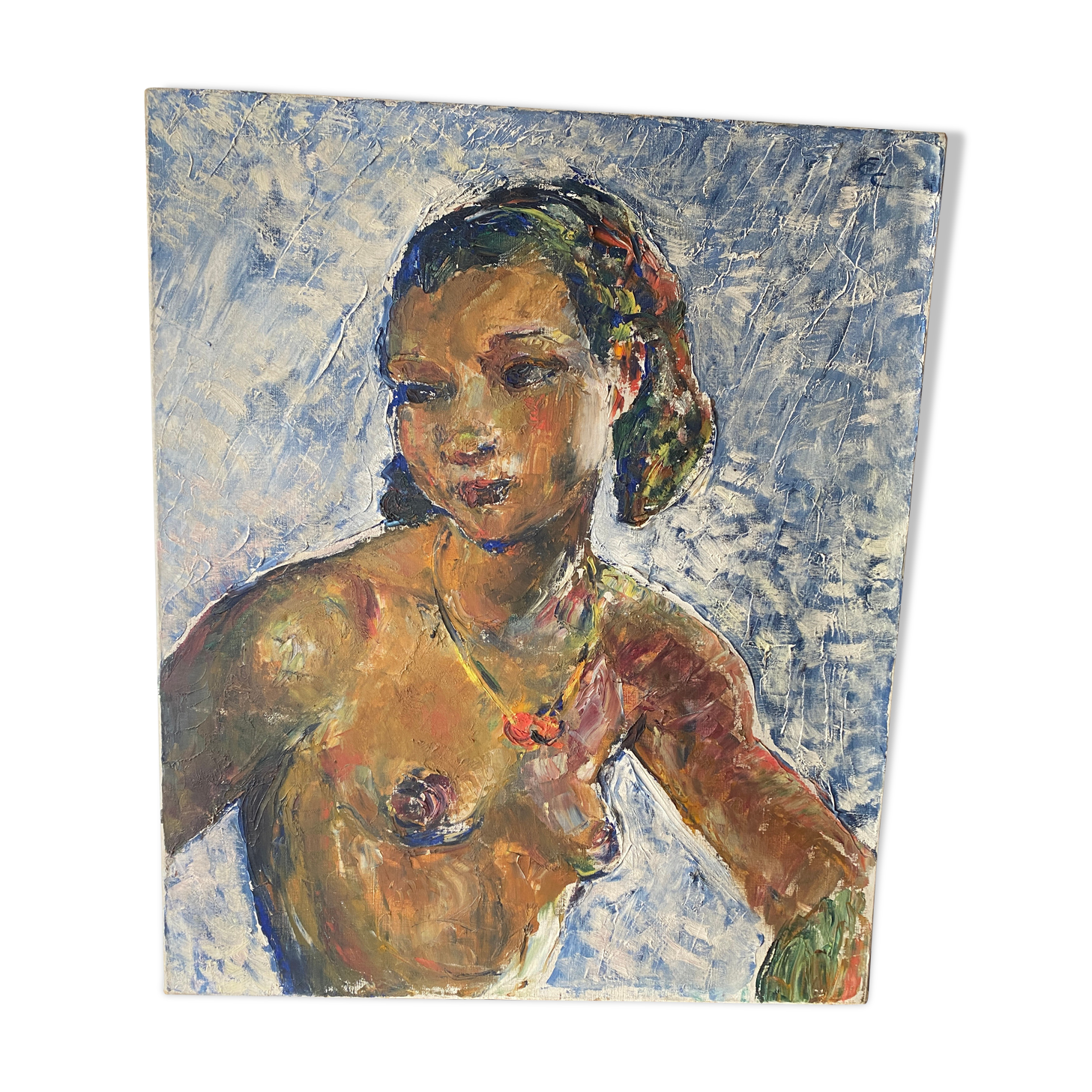 Portrait by Émile Compard (1900-1977)