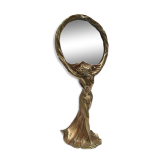 Mirror art nouveau 15x33cm