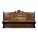 English walnut shelf from the early 20th century.