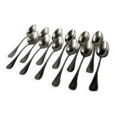 Spoons model ribbon Louis XVI metal silver punches table covered service