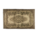Anatolian handmade vintage rug 281 cm x 168 cm