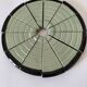 Art Deco celadon and black modular service cutlery rest