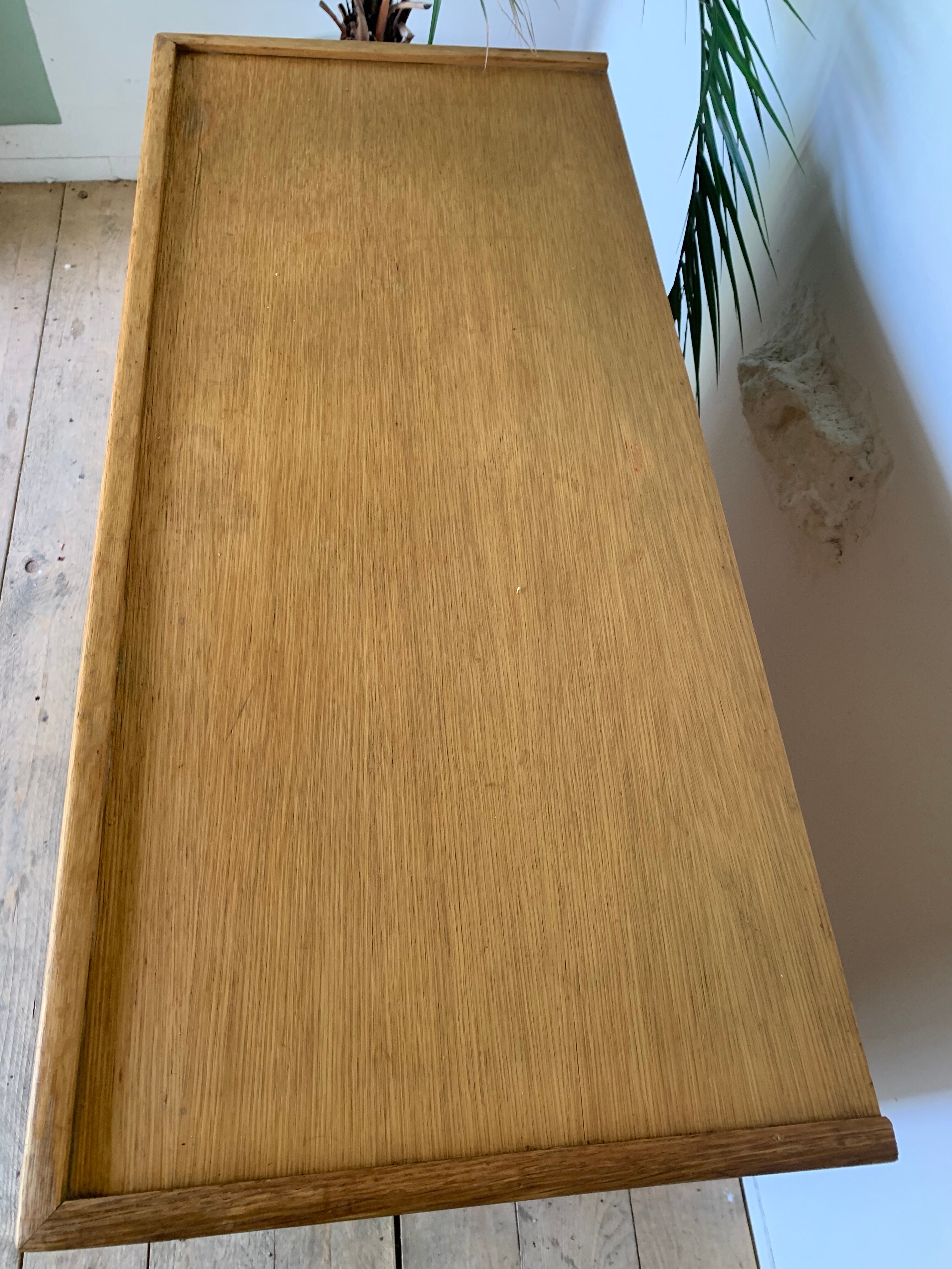 Vintage oak dresser 4 drawers