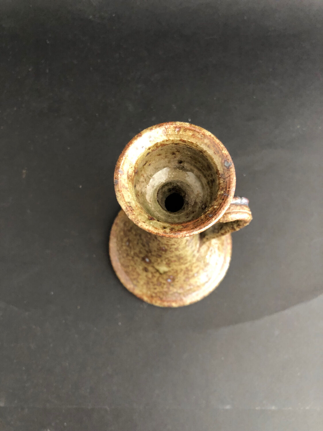 Vintage candle holder signed Baudat