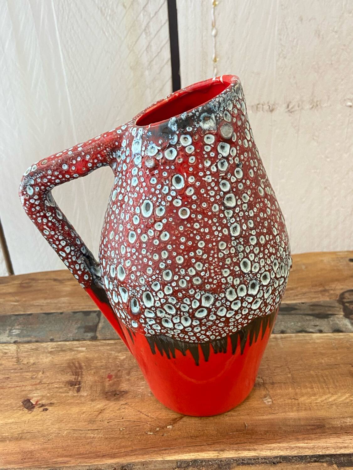 Fat Lava ceramic vase