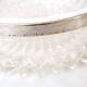 Silver rimmed glass empty pocket