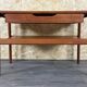 60s 70s teak side table with drawer Arne Wahl Iversen Denmark