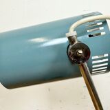Lampe de table bleue vintage, années 1960