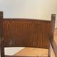Art Deco wooden armchairs