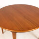 Teak extension table by J. Andersen for Uldum 1960