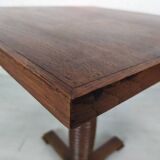 Brutalist bistro table