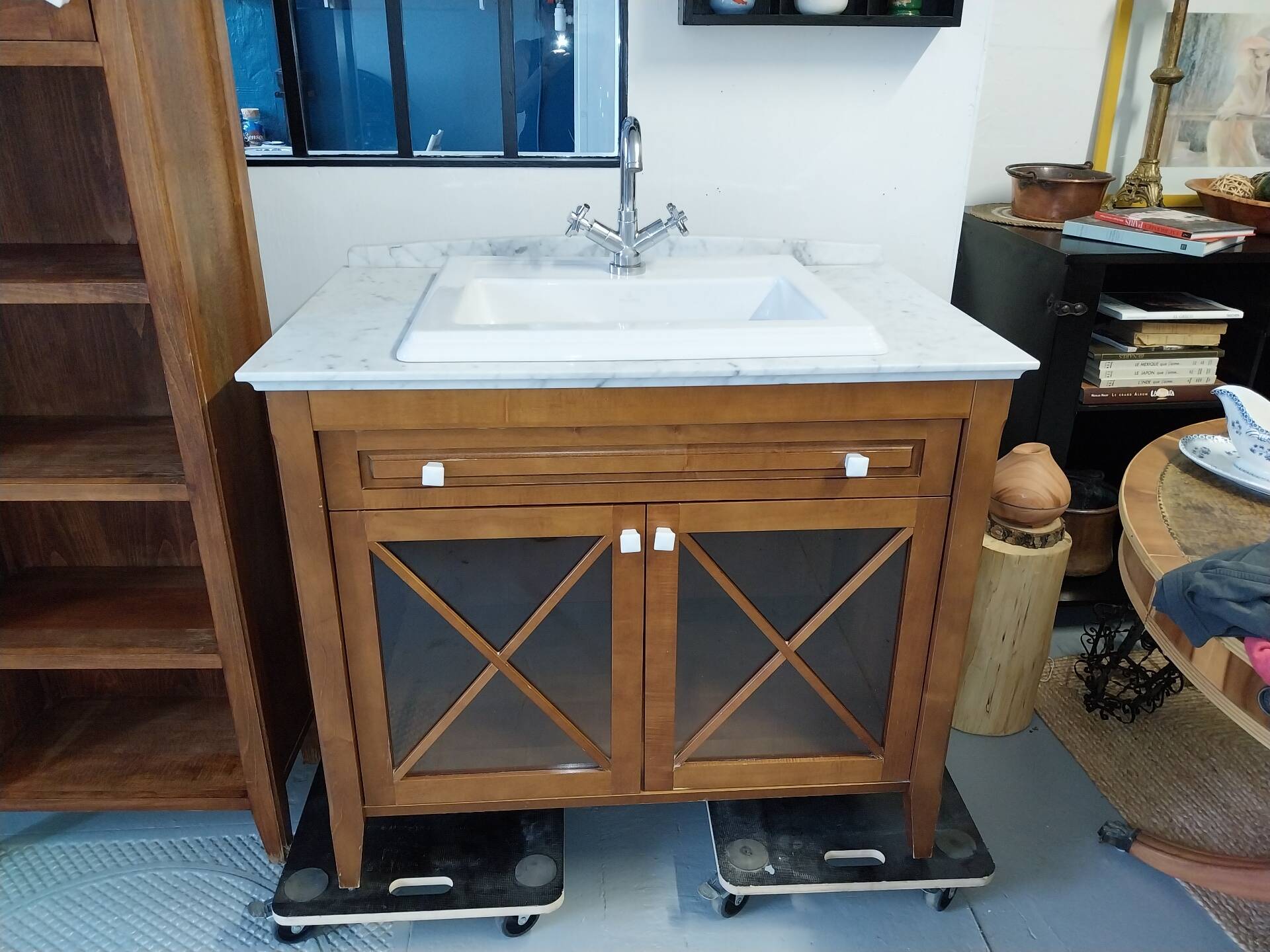 Bathroom furniture and column set Villeroy & Boch