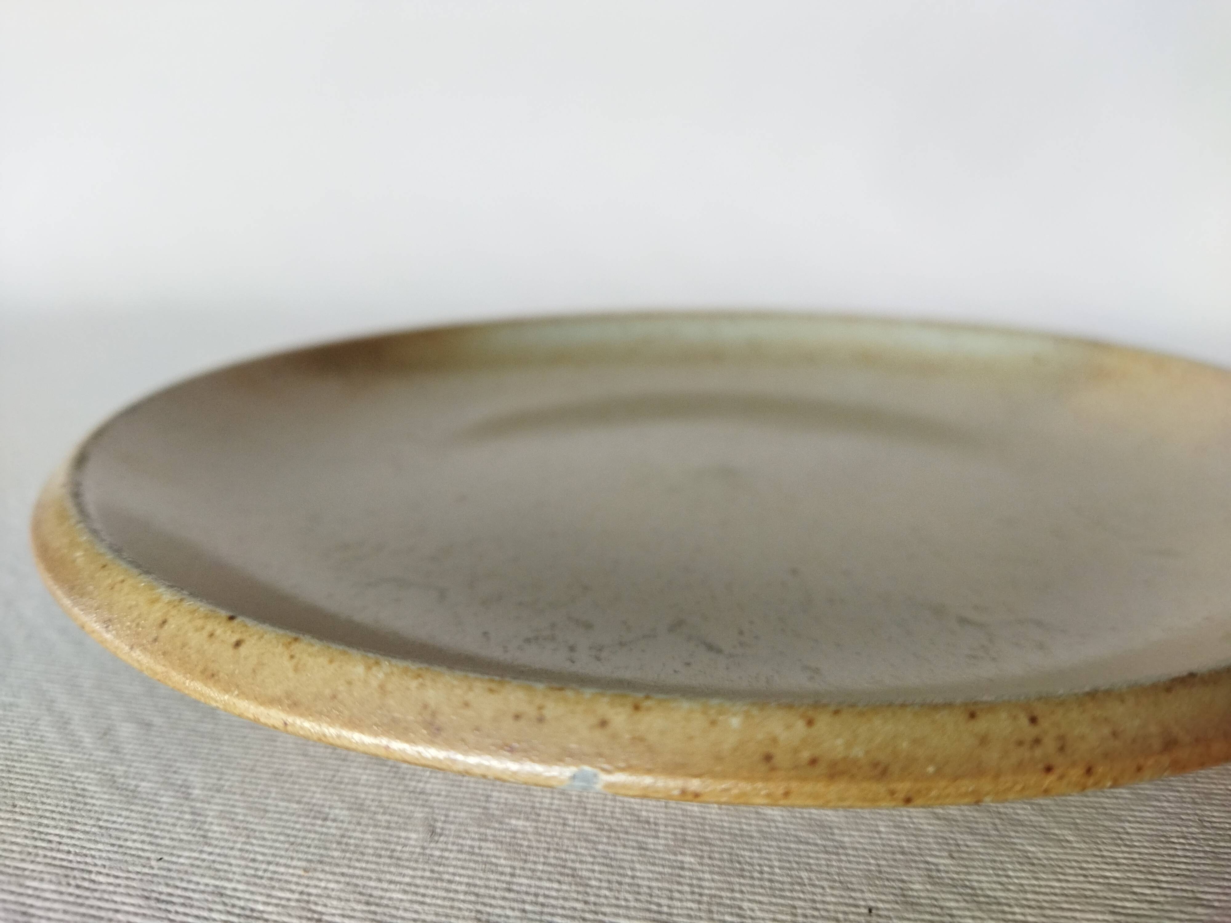 Brenne stoneware dessert plates