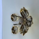 Brass removable petal ashtray