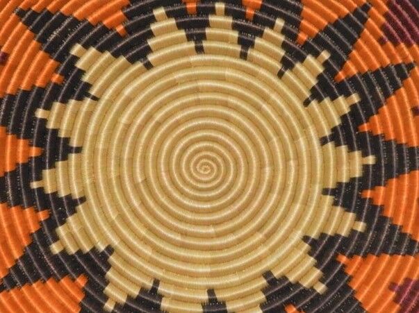 African Wall Basket