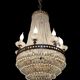 Lustre perle de cristal de murano