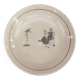 Old porridge plate Sarreguemines model Child Richard