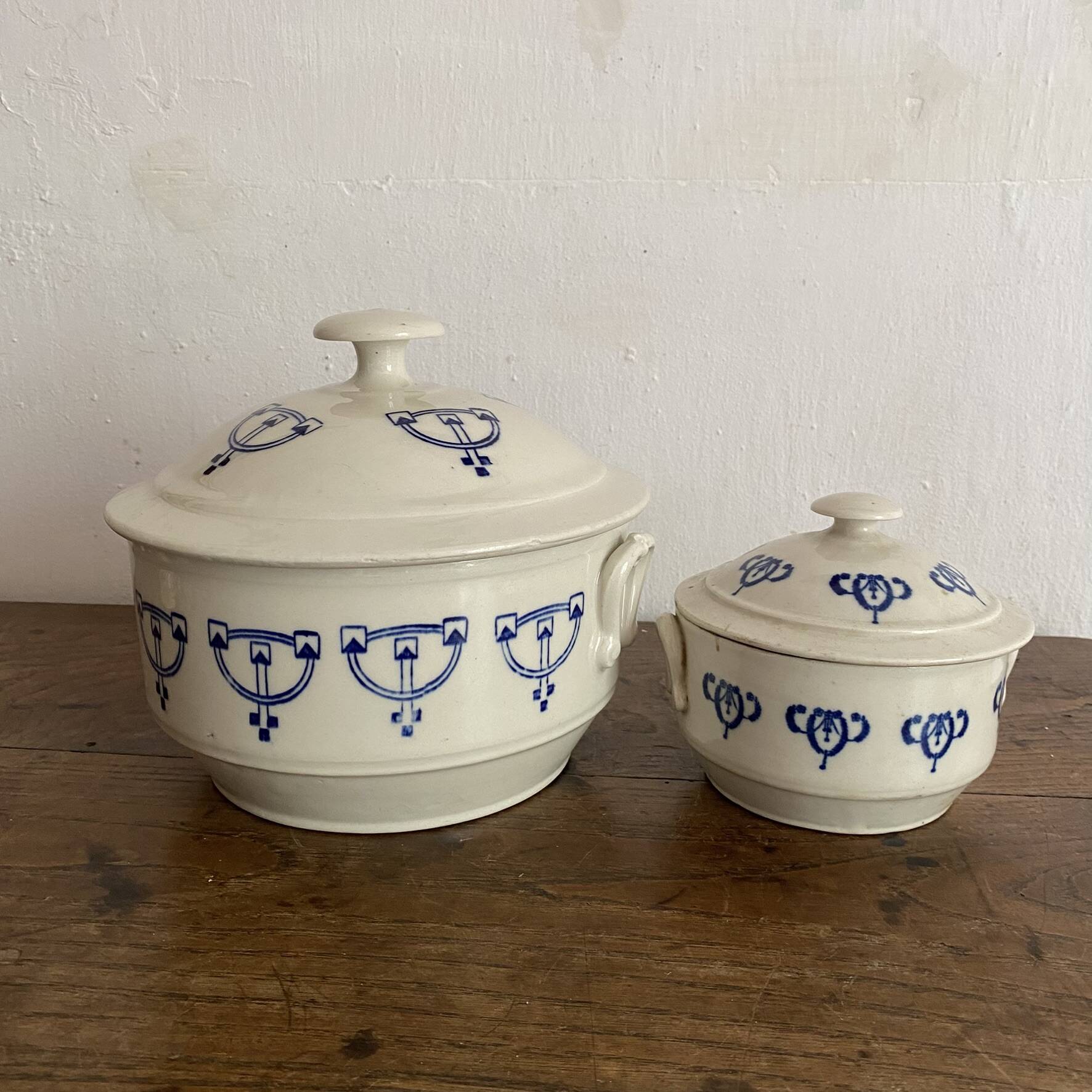 Antique soup tureens Saint Uze