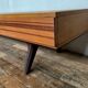Walnut 4 drawers and compass legs