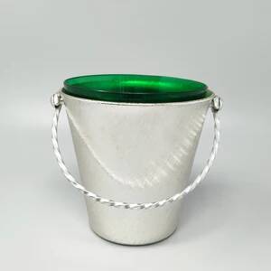 1960s mid-century modern Italian ice bucket by Giovanni Alessi (FAO)