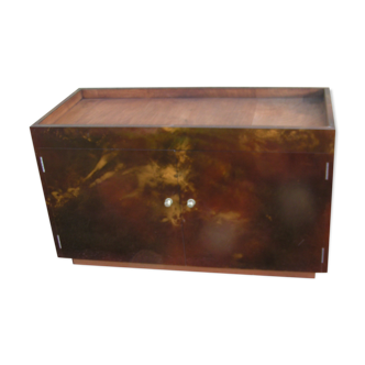 Brown marbled bar furniture