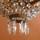 Balloon chandelier ø 30 cm crystal pendants 1 lights