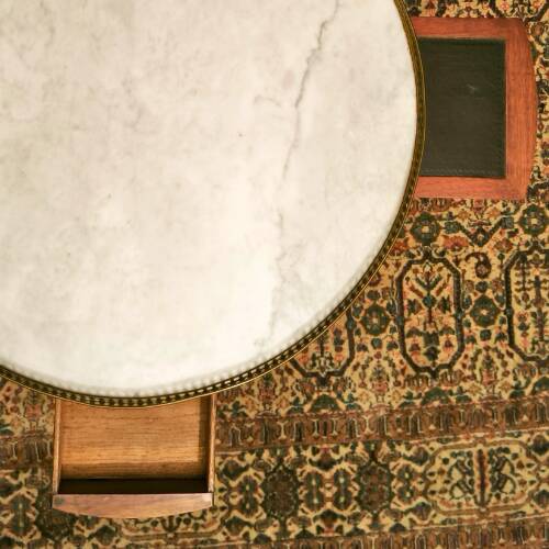 Louis XVI Style Bouillotte Table