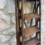 Decorative wooden ladder