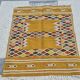 Handmade Berber kilim rug made of natural wool