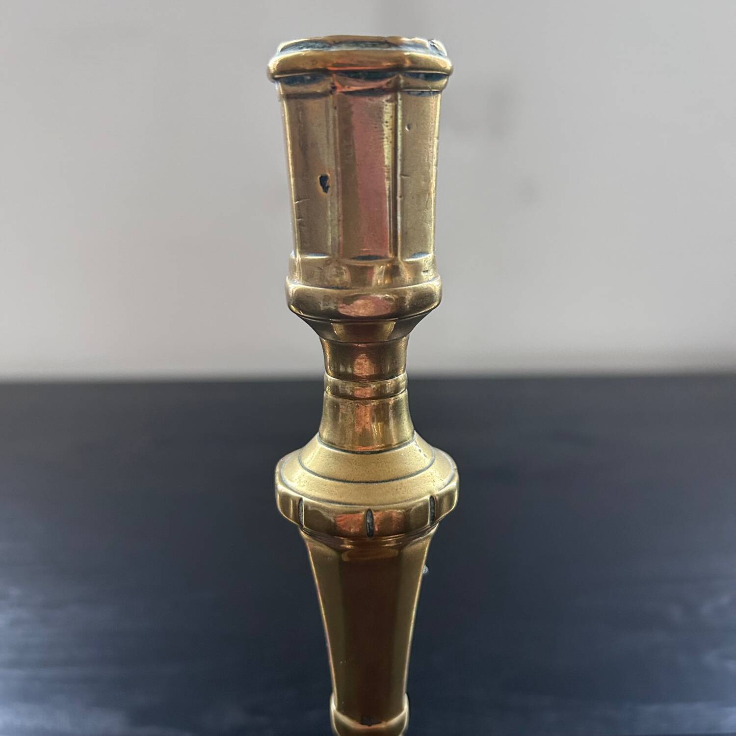 Classic brass candlestick