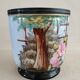 Napoleon III porcelain pot cover