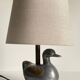 Vintage duck lamp