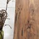 Establishment / console in raw wood