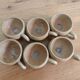 Mini stoneware cups