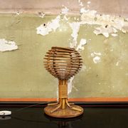 Table lamp in rattan Italia Anni '60