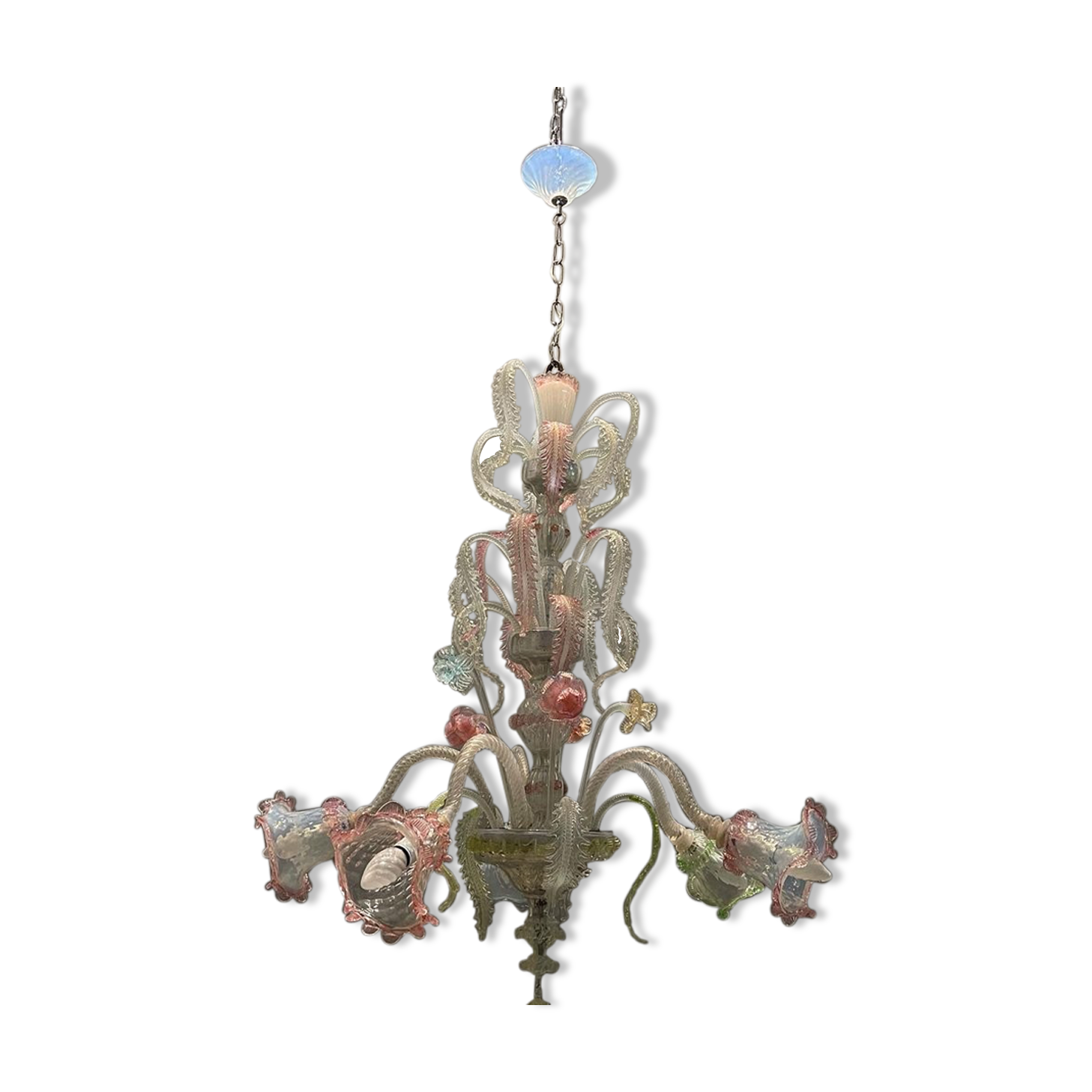 Venetian Chandelier in Murano Glass, 1960s